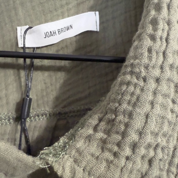 Joah Brown Oversized Button Down Tunic Size S - Picture 6 of 7